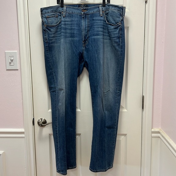 Lucky Brand Other - Medium Wash Lucky Brand 181 Relaxed Straight Jeans 44x34